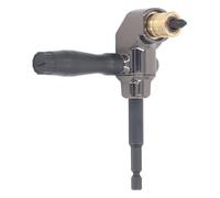 Broca de ángulo de 90 Grados, Engranaje de Metal de Acero de Aleación de Cromo Vanadio, Broca de ángulo Recto Resistente Al Desgaste para Reparación del Hogar