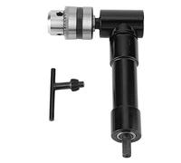 Broca de ángulo recto de 90 grados, Adaptador de broca de llave de mandril de ángulo recto de 90 grados, Soporte de broca de extensión de accesorio Accesorio de broca de ángulo recto