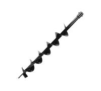 Broca de barrena for tierra, excavadora de agujeros for poste de plantación de jardín, 100x800mm, barrena de jardín de una sola hoja, broca excavadora for agujeros de tierra