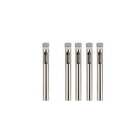 Broca de base de diamante, juego de sierra de corona Hss recubierta de 3-120 mm for azulejos, mármol, vidrio y cerámica(6mm 5pcs)