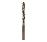 Broca de cobalto HSS M2 dorada de 13 mm a 15 mm, diseño de vástago reducido para herreros y trabajos de metal (14,5 mm)