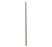 Broca de cobalto HSS M35 de 135 grados, alta resistencia al calor para acero inoxidable Cr-Ni resistente a los ácidos, metal de 3 mm a 6,5 mm, tamaño 200 mm, totalmente molido, una sola pieza