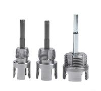 Broca de corte de rosca integrada para rosca externa interna, enhebrador de tubería de agua PPR de 20 mm, 25 mm, 30 mm, cabezal de troquel y grifo de fontanería de metal