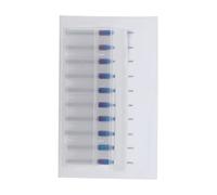 Broca de corte Router de Carburo, Fresa de Punta de Maíz Azul, Mecha de Grabado para Máquinas CNC PCB 10 Piezas (Kikumicos6t150h4-01)