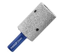 Broca de Dedo Diamante 25 mm Fresa Diamantes Brocas Porcelanico Dedo Fresado Bits con Mango Hexagonal para Agrandar y Forma a Agujeros Existentes en Cerámica Mármol Granito Artificial Rosca