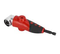 Broca de Destornillador Angular, Juego de Puntas de Destornillador de 7 Piezas, Vástago Hexagonal de 1/4 pulg., Adaptador de Destornillador de ángulo de 105 Grados con Manguito