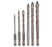 Broca De Destornillador De 4 Flautas Corte De Hilo Profesional Taladro Helicoidal Excéntrico Con Diseño De Película Resistente Calor Juego De Destornilladores De Vástago Hexagonal