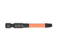 Broca de destornillador de cruz con imán para electricistas, aleación de acero PH1 PH2, 65 mm de longitud, diseño a prueba de óxido para un mejor rendimiento (65 mm FPH3)