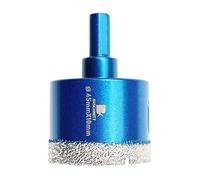 Broca de Diamante 45mm - BRSCHNITT Sierra Perforadora de Vástago Triangular Porcelana Ceramica Azulejo Granito Mármol