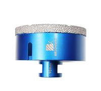 Broca de Diamante 90MM - BRSCHNITT Vacío Soldadura para Perforación en Seco Porcelana Azulejo Granito Mármol M14