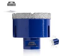 Broca de diamante con 65 mm x M14,Broca para azulejos, gres porcelánico, para cerámica, granito, vidrio, porcelana, amoladora angular