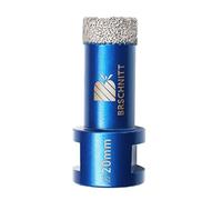 Broca de diamante de 20 mm, M14 Sierra perforadora de diamante soldada al vacío para baldosas, gres porcelánico, cerámica, mármol, granito, perforación, adecuada