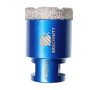 Broca de diamante de 40 mm, BRSCHNITT M14 Sierra perforadora de diamante soldada al vacío para baldosas, gres porcelánico, cerámica, mármol, granito, perforación, adecuada
