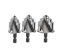 Broca de elevación PPR para perforación de tuberías de agua y electricidad, cortador de expansión de agujero de metal hexagonal para tubos de plástico de PVC PPR de 1/2 3/4 1 pulgada, corte rápido de