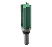 Broca de enrutador de carburo industrial con anti para diseño de retroceso para carpintería de mano y herramientas de fabricación de cajones, 8 mm o 12 mm, tamaño de vástago limpio (12 x 21 x 50)