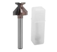 Broca de enrutador de lengua y ritmo de 6 mm de 6 mm, broca de enrutador integrado de de grado R8 industrial para carpinter
