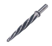 Broca de escariador para flauta de 5 mm, escariador de puente de acero de alta velocidad M2 con vástago de 5/8 pulgadas, longitud de 160 mm para taladrar hierro fundido, latón y al