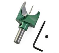 Broca de fresado de bolas de cuentas de Buda con vástago de 10 mm, herramienta de carpintería de carburo para hacer cuentas de madera, proyectos de manualidades, herramienta de tallado (10 x 30)