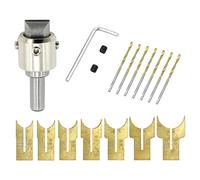 Broca de fresadora de bolas, broca de cuentas para carpintería, herramienta de mano, 6-30 mm, vástago para madera