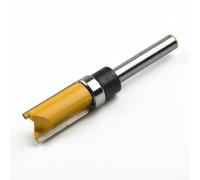 Broca de fresadora de carburo con geometría uniforme de borde de corte para un excelente acabado de pieza de trabajo en superficies de madera (1/4 x 1/2 x 25)