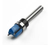 Broca de fresadora de carburo con geometría uniforme de borde de corte para un excelente acabado de pieza de trabajo en superficies de madera (1/4 x 1/2 x 11.9)