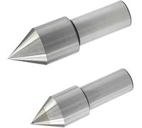 Broca de herramienta de aleación Bai Gang, 2 unidades, cabezal central móvil giratorio, broca de acero de tungsteno MT5-C25 A