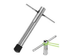 Broca de hielo para en hielo, taladro de hielo para taladrar - Broca sacapuntas para en hielo | Equipo portátil de en hielo, estacas de camping de acero inoxidable para camping