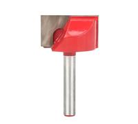 Broca de limpieza inferior para carpintería - Cortador de acero de carburo de tungsteno con vástago de 6 mm para máquinas de tallado CNC y enrutadores de madera - Herramienta de (6*28)