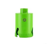 Broca de núcleo soldada al vacío para rosca M10 que permite una apertura eficiente del agujero en azulejos, granito, mármol, piedra y metope sin agua (40 mm)