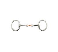Broca de oliva doble romboidal de cobre Premier Equine Eggbutt 15 cm