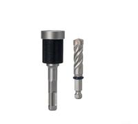 Broca de pared de hormigón con diseño dividido de vástago cuadrado y anillo límite ajustable para una profundidad precisa para taladrar (14 x 40)