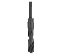 Broca de perforación, 1/2 pulgada de alta dureza HSS HSS Broad Bitter Cutter con punto de 135 ° y 38 ° Ángulo de espiral de 16 mm Vista reducida para madera de metal (20 mm)