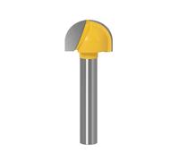 Broca de punta redonda de carburo sólido CNC con vástago de 6 mm, 1 pieza(6X20mm)