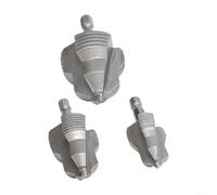 Broca de rosca de tres cuchillas 3 en 1 para reparación de tuberías con diseño multifunción que soporta operaciones de perforación, roscado y expansión (A)