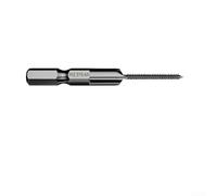 Broca de rosca hexagonal en HSS para uso con máquinas de tornillo y taladros manuales compatibles con piezas de trabajo de menos de 5 mm de grosor (2,5 mm)