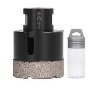 Broca de sierra de núcleo de núcleo de diamante M14 Robusto estable Estable Vacú Vacuos Brozing Diamond Broad Bit para baldosas Masonería de piedra de mármol Masonería 45 (10 mm) (25 mm) (45 mm)
