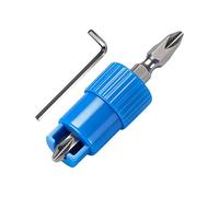 Broca de soporte de tornillo, 2 cabezales posicionadores con resorte, soporte de tornillo para carpintería con llave hexagonal para mejoras del hogar, proyectos de carpintería, muebles, armarios
