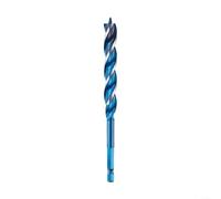Broca de taladro de madera eficiente con diseño autorroscante, para aplicaciones de perforación profunda (12 mm)
