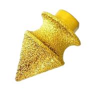 Broca de taladro para biselar - Punta de taladro para quitar rebabas | Accesorio para perforar roscas M10 | Herramienta de rosca M10 para desbarbar madera, hormigón, azulejos, mármol, metal
