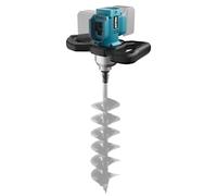 Broca de tierra inalámbrica para Makita batería de 18 V (sin batería), 1200 W sin escobillas, conexión de batería dual, apto para taladro de tierra de 205 mm de diámetro (no incluida)