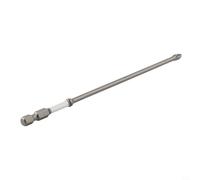 Broca de tornillo de cabeza cruzada con antideslizante para destornilladores eléctricos diseñada para aplicaciones de fijación domésticas (150 mm)
