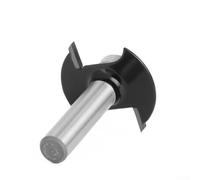 broca del router de la ranura de la caña T de 8m m para la madera, HSS que acanala el cortador de la galleta con 2 flautas para la precisión