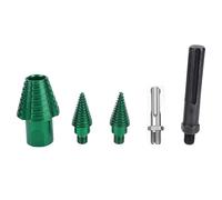 Broca divisora de troncos de madera, accesorio cortador de leña eficiente de acero resistente para taladro eléctrico, uso doméstico y acampada