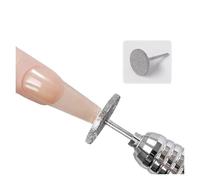 Broca Eléctrica De Diamante For Uñas, Cabezal De Extracción, Disco De Pulido, Fresa En T, Amoladora, Cortador De Cutículas, Herramientas Artísticas, Brocas For Pulir Uñas(5pcs)