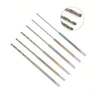 Broca en espiral 2 35 mm vástago endurecido y templado con acero de alta velocidad adecuado para perforación precisa y trabajo de aguja de perforación (1.8)