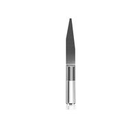Broca enrutadora de carburo Brocas for enrutador CNC de 3,175 mm, brocas grabado carburo fondo plan0 en forma V 10/15/20/30/45 grados, cortador fresado (1 pieza)(0.2mmx20)