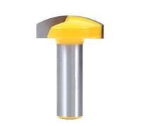 Broca enrutadora de corona Horizontal, vástago de 12mm, broca enrutadora CNC, enrutador de cuenco grande, cuchillo, cortador de carpintería, 1 ud.(12mmX69.8mm)