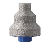 Broca escalonada de 20 mm, 35 mm, 50 mm, abridor de agujeros de flauta recta, para metal, madera, aluminio, azulejos, mármol, esmeril, fresas, herramientas plateadas