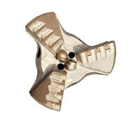 Broca escalonada de 3 alas, broca de arrastre PDC for perforación de pozos, broca for perforación minera, exploración geológica, minería del carbón(146mm)