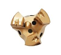 Broca escalonada de 3 alas, broca de arrastre PDC for perforación de pozos, broca for perforación minera, exploración geológica, minería del carbón(94mm)